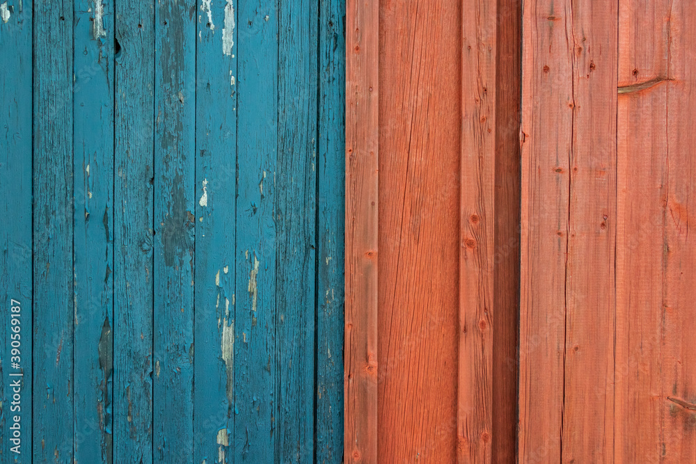 material texture of weathered wood boards with peeling red paint material texture of weathered wood boards with peeling red paint