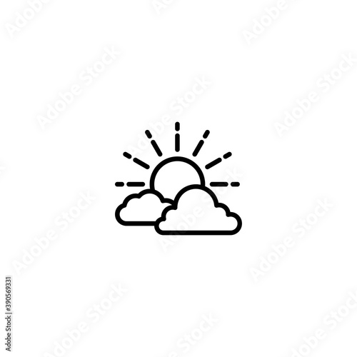 vector cloud icon