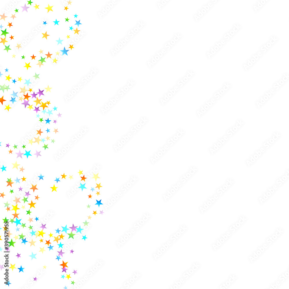 Rainbow Festive Confetti. Carnival Star Falling. Rainbow Festive Confetti. Carnival Star Falling.