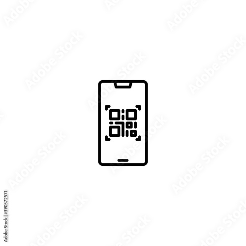 vector mobile icon for website design