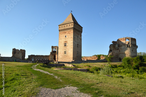 old fortress in Bac  Vojvodina  in bright summer day