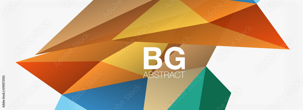 3d mosaic abstract backgrounds, low poly shape geometric design 3d mosaic abstract backgrounds, low poly shape geometric design