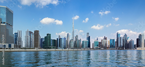 Amazing panoramatic view on Dubai city center skyline, United Arab Emirates © Rastislav Sedlak SK
