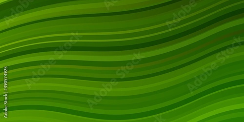 Light Green, Yellow vector background with bows.