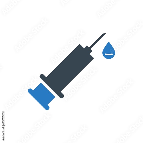 Treatment injection icon