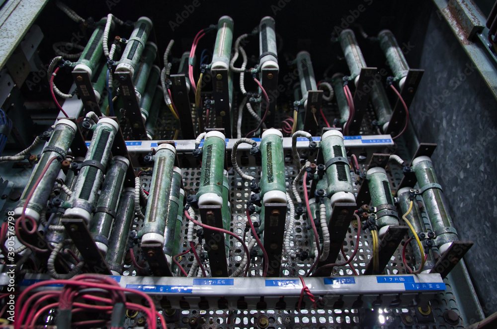 Fototapeta premium 炭鉱施設 第1立坑櫓 