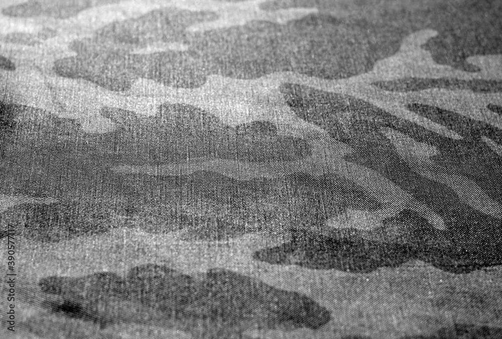 camouflage uniform background with blur effect. in black and white camouflage uniform background with blur effect. in black and white