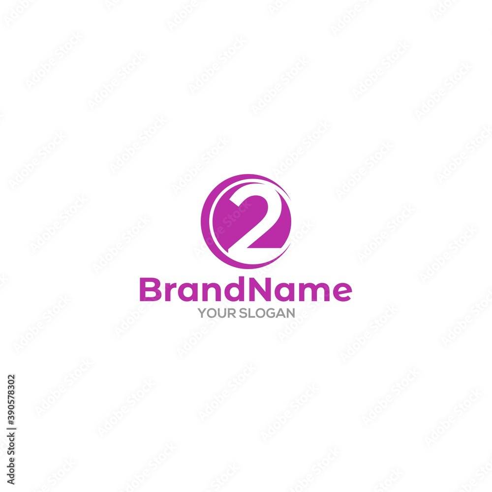 Circle C2 Logo Design Vector Circle C2 Logo Design Vector