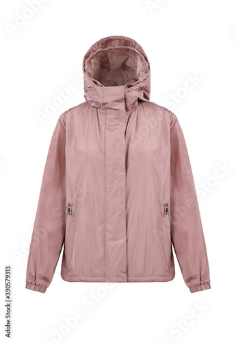 Pink autumn jacket