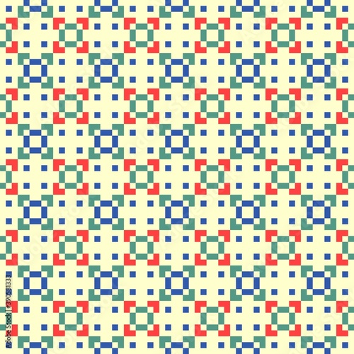 Seamless geometric abstract pattern. Vector illustration. Element  design.