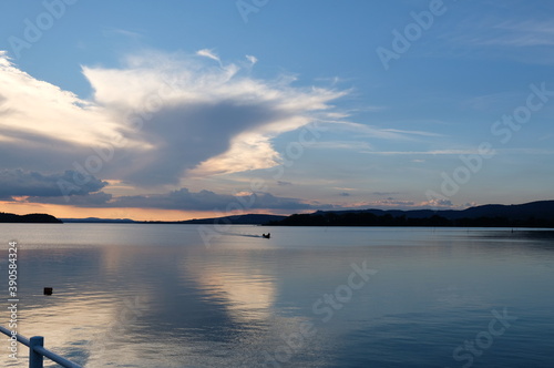 sunset over the lake © Ирина Салогуб