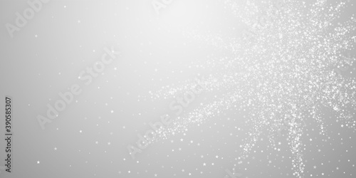 Amazing falling stars Christmas background. Subtle