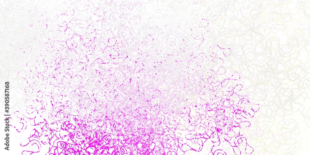 Light pink, yellow vector backdrop with circular arc. Light pink, yellow vector backdrop with circular arc.
