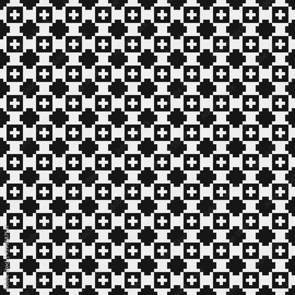 Abstract Cross Pattern Dots Logo generative computational art illustration Abstract Cross Pattern Dots Logo generative computational art illustration