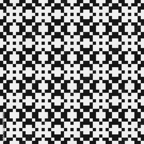 Abstract Cross Pattern Dots Logo generative computational art illustration