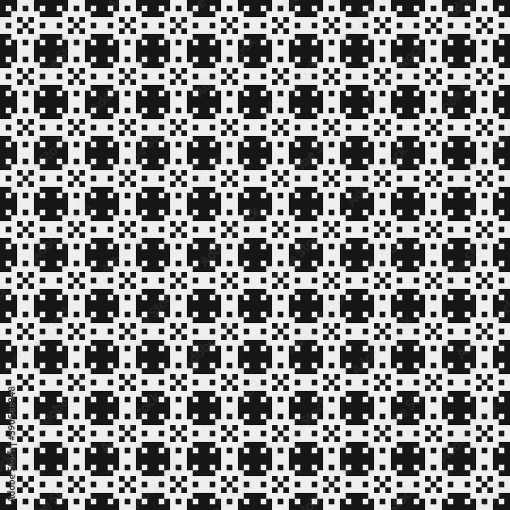 Abstract Cross Pattern Dots Logo generative computational art illustration