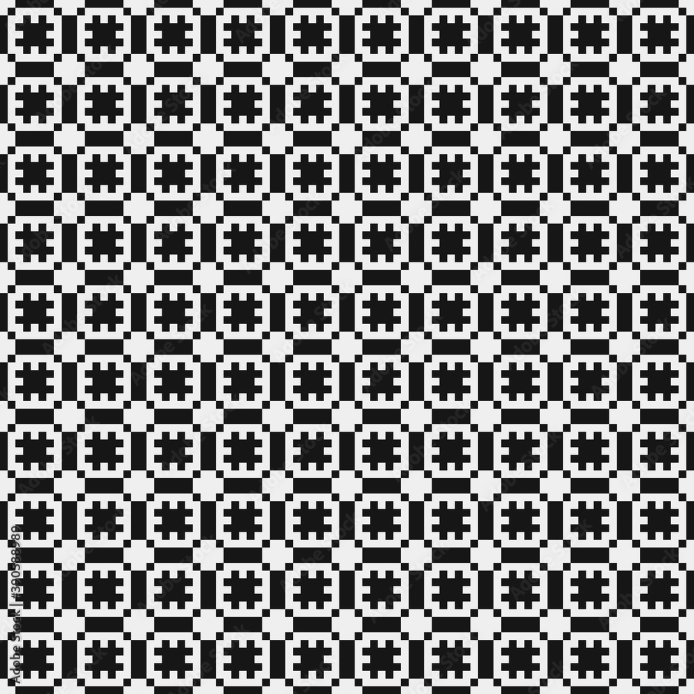 Abstract Cross Pattern Dots Logo generative computational art illustration