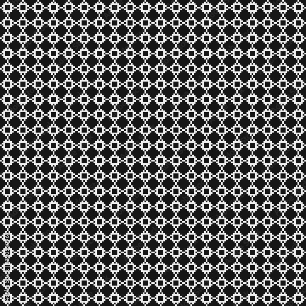 Abstract Cross Pattern Dots Logo generative computational art illustration