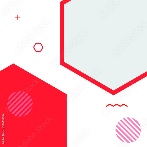 Social media post background, banner promotion template for ads