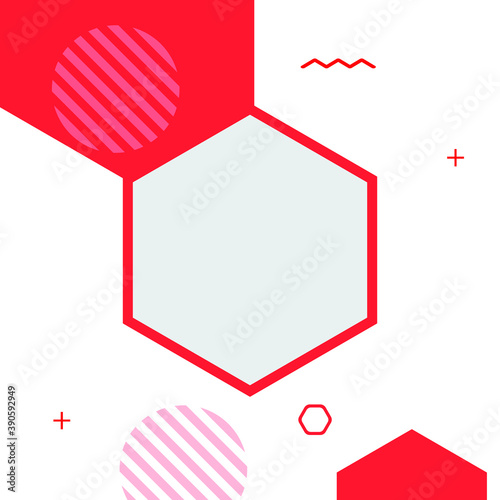 Social media post background, banner promotion template for ads