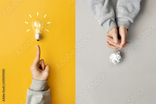 Canvastavla The emergence of a creative idea in one person and not the ability to find a sol