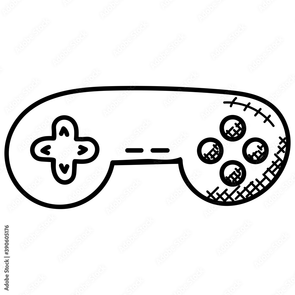 
A controllable device with buttons to play games represents joy stick. 
