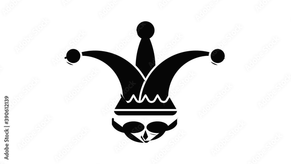 Jester icon animation. Motion set of best icons and then each objects ...
