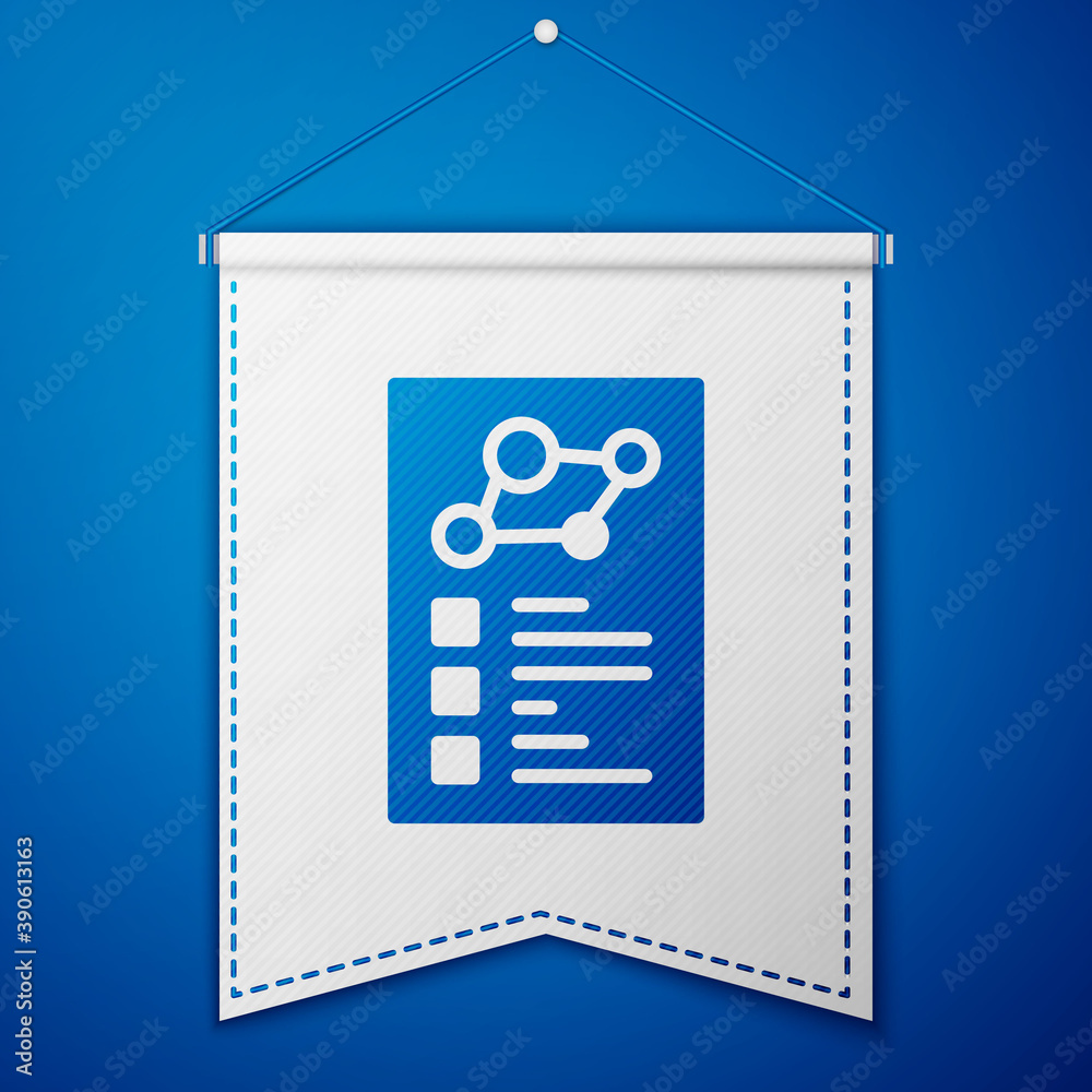Blue Medical clipboard with clinical record icon isolated on blue background. Health insurance form. Prescription, medical check marks report. White pennant template. Vector. Blue Medical clipboard with clinical record icon isolated on blue background. Health insurance form. Prescription, medical check marks report. White pennant template. Vector.