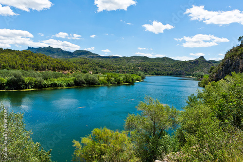 River Ebro  near Tortosa  Tarragona  Catalonia  Spain