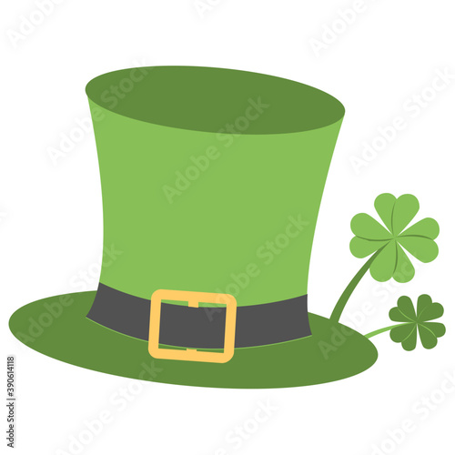 
Specially designed green hat with shamrock branch is depicting st patrick’s day celebration
