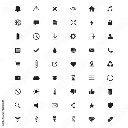 Simple set icon