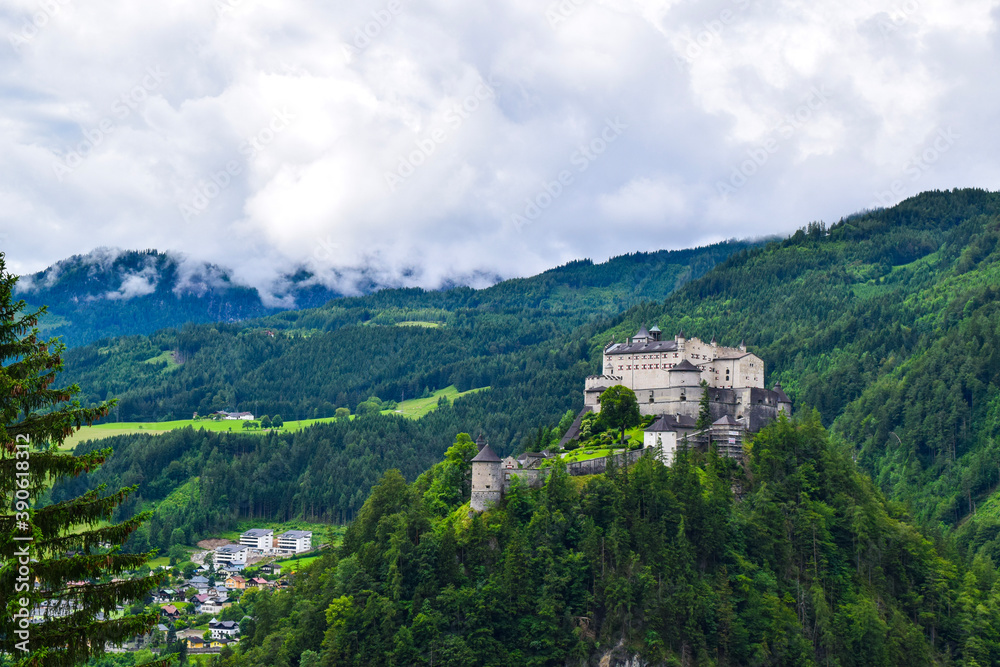 Hohenwerfen Castle , Austria Hohenwerfen Castle , Austria