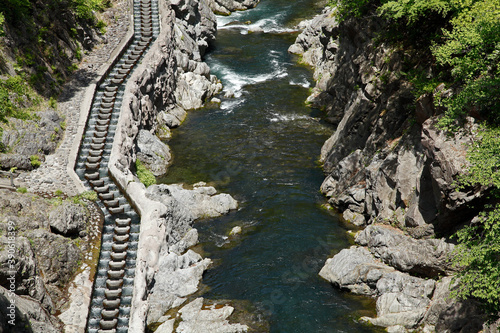 白丸ダム　魚道（多摩川） photo