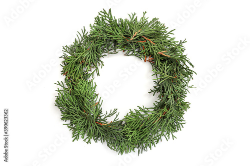 Traditional christmas wreath