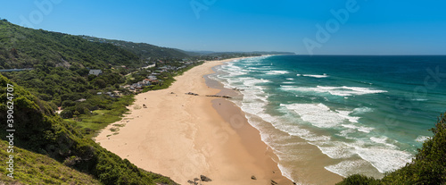 Panorama of Wilderness Beach, South Africa