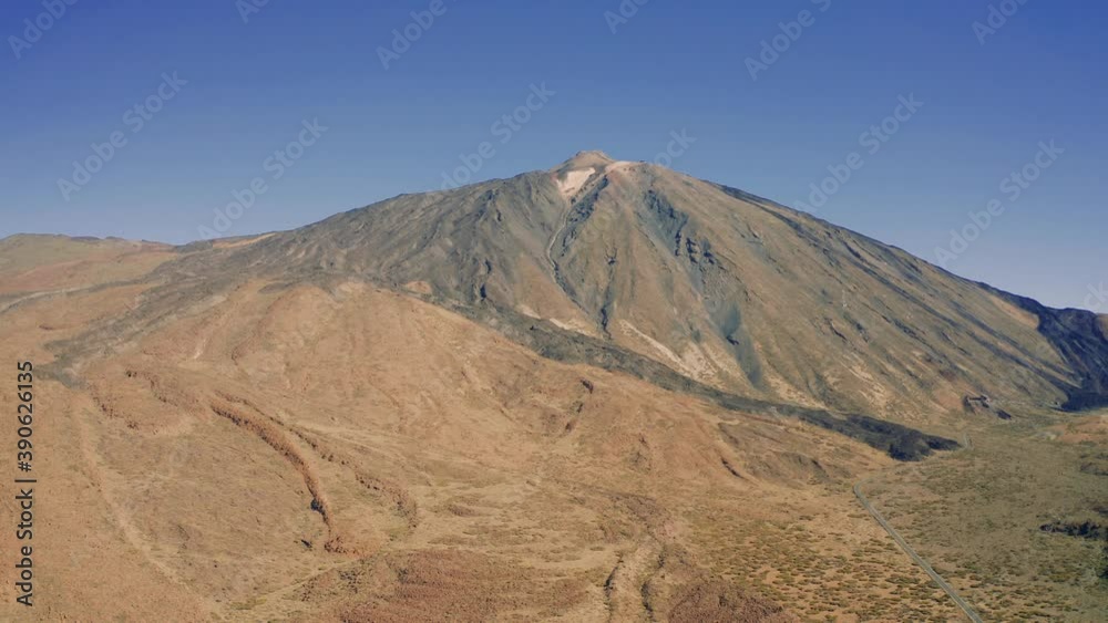 4K Aerial view of volcanic landscape and lava scenery in Teide National Park - Tenerife, Canary Islands, Spain. 4K drone footage. High mountains above cloud level 4K Aerial view of volcanic landscape and lava scenery in Teide National Park - Tenerife, Canary Islands, Spain. 4K drone footage. High mountains above cloud level