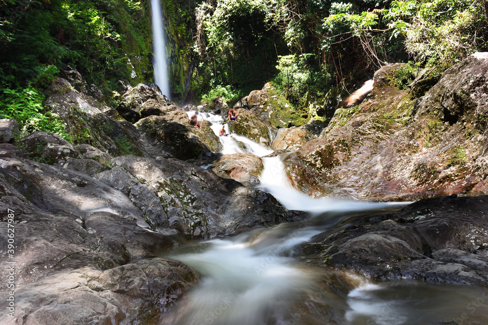 Fototapeta premium waterfall in the mountains