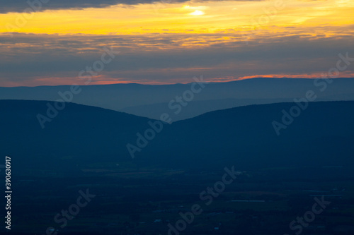 Sunset in the mountains © Allen Penton
