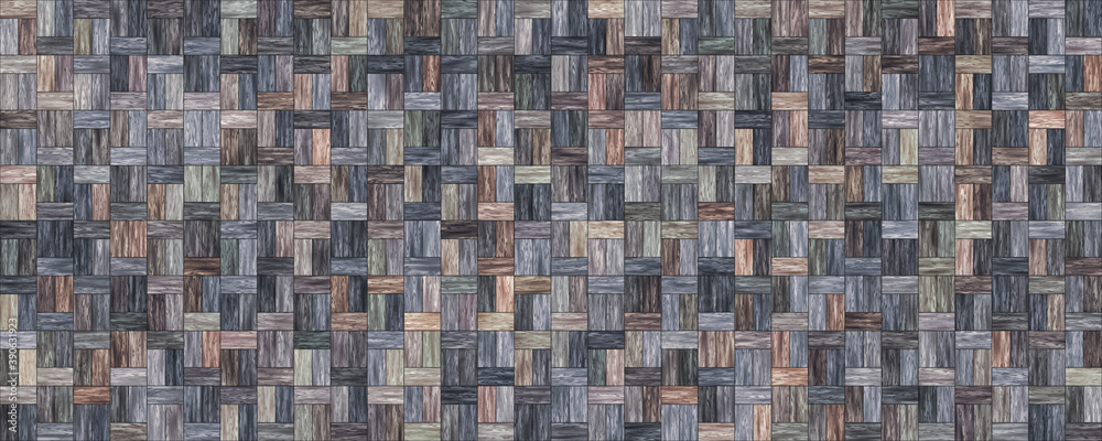 3d wooden parquet tile background