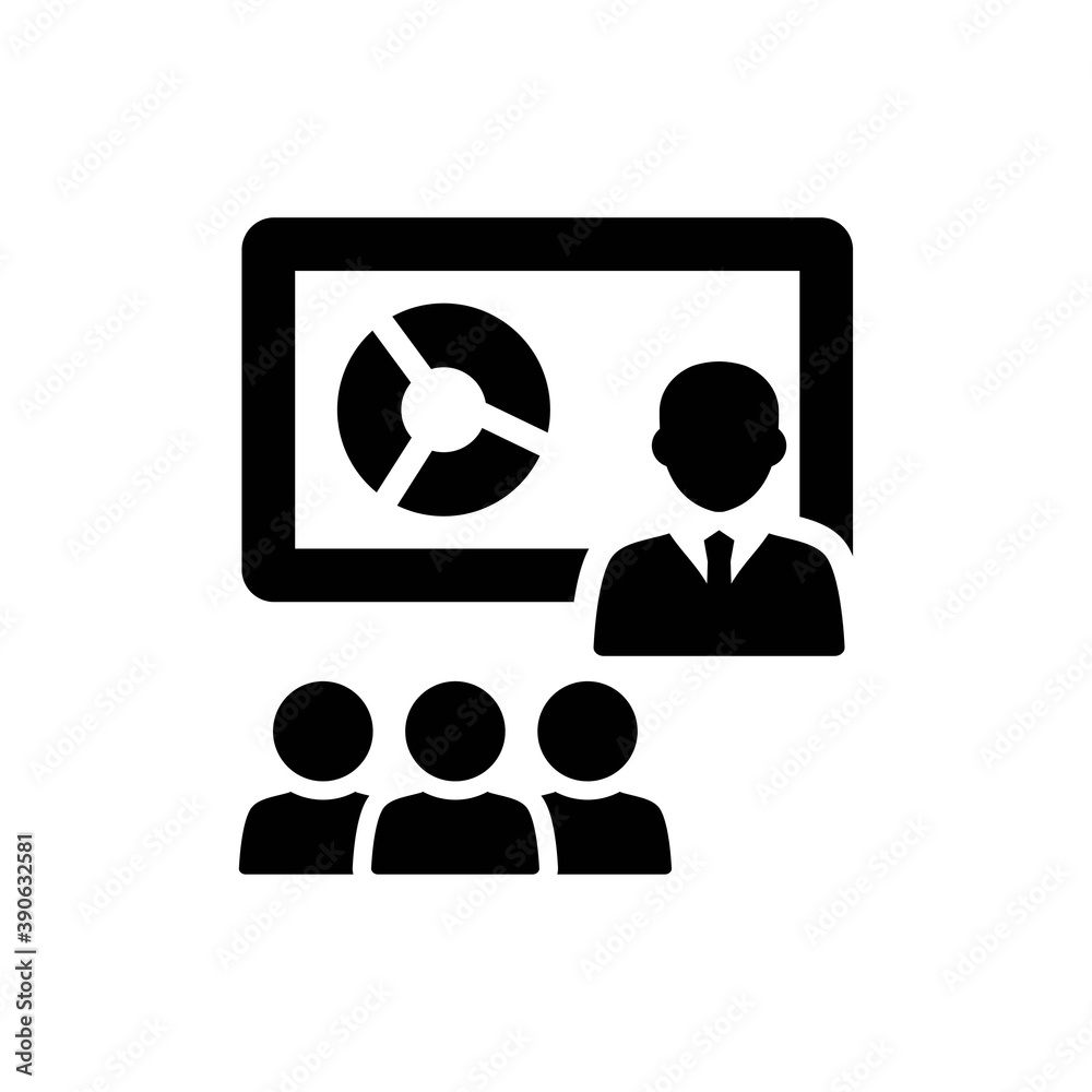 Presentation analysis icon