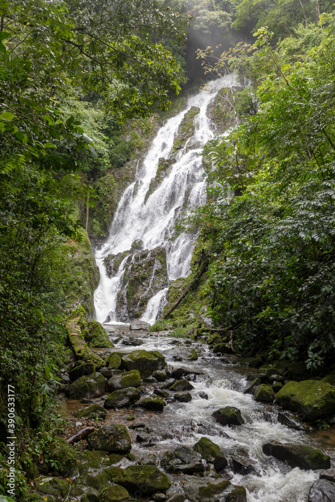 Chorro el Macho, waterfall in Valle de Anton, Panama Chorro el Macho, waterfall in Valle de Anton, Panama