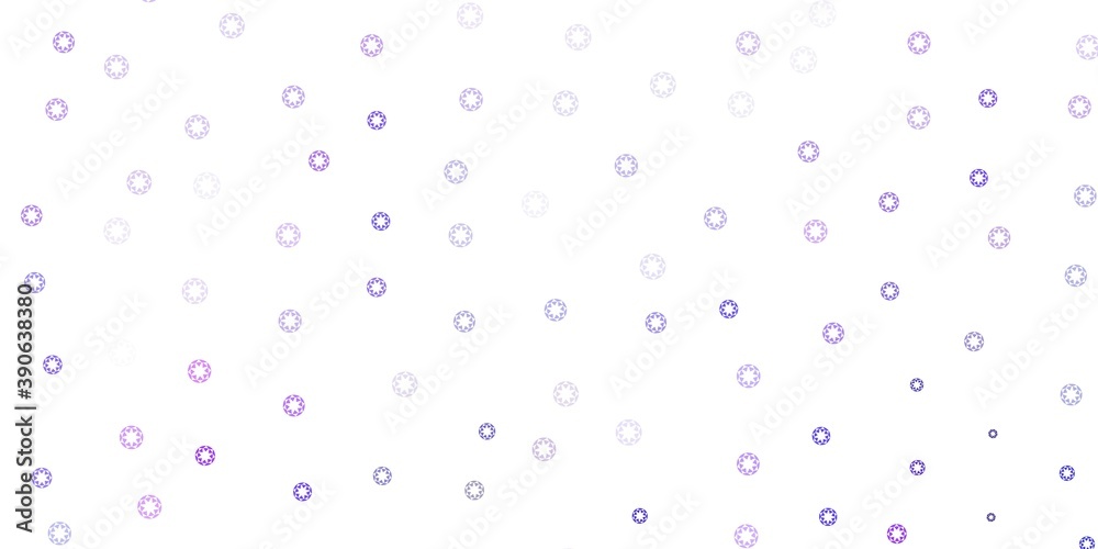 Light purple vector pattern with spheres. Light purple vector pattern with spheres.