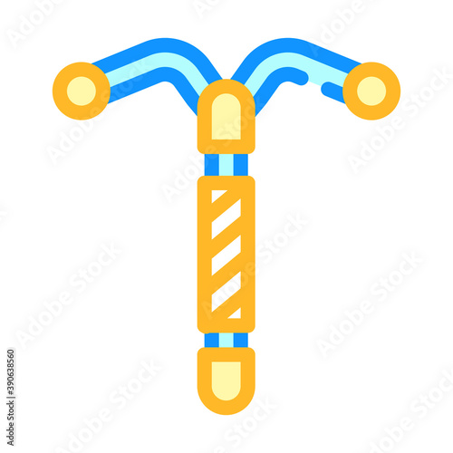 intrauterine device color icon vector illustration sign