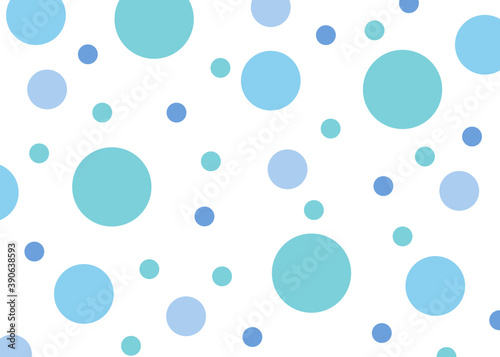baby boy blue polka dots
