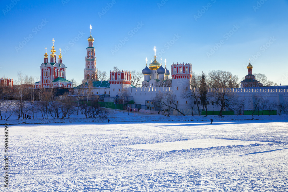 Obraz premium Novodevichy Monastery, Moscow, Russia