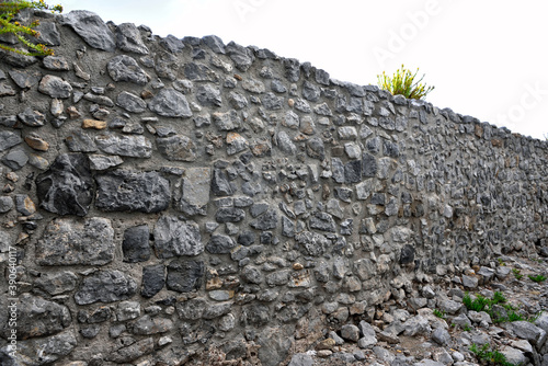 The ancient fortifications, called megalithic walls and datable not before the fifth century photo