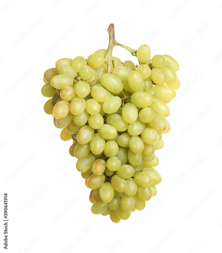 Bunch of fresh ripe juicy grapes isolated on white Bunch of fresh ripe juicy grapes isolated on white
