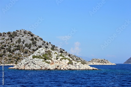 Wallpaper Mural The Mediterranean sea and the rocky coasts of Turkey Torontodigital.ca