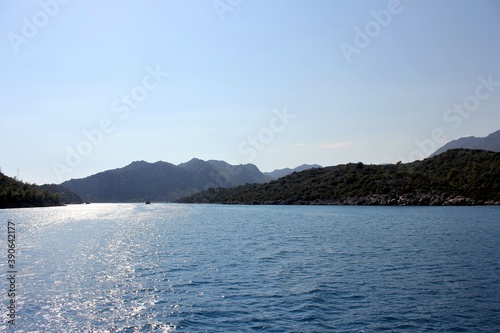 Wallpaper Mural The Mediterranean sea and the rocky coasts of Turkey Torontodigital.ca