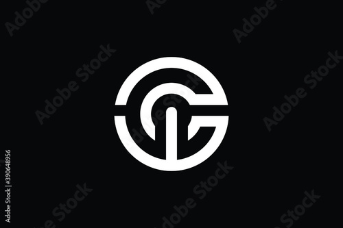 CW logo letter design on luxury background. WC logo monogram initials letter concept. CW icon logo design. WC elegant and Professional letter icon design on black background. C W CW WC